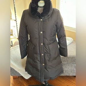 DKNY Black Down Coat
